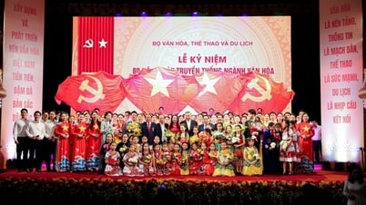 Chùm ảnh: Lễ kỷ niệm 80 năm Ngày truyền thống Ngành Văn hóa