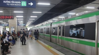 Autobuses y trenes urbanos gratuitos en Hanoi el Día Nacional, el 2 de septiembre