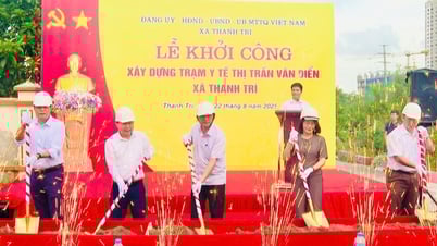 Die Gemeinde Thanh Tri hat mit dem Bau des Projekts „Van Dien Town Medical Station“ begonnen