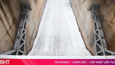 Đồng loạt xả tràn 7 hồ chứa ở Hà Tĩnh để ứng phó mưa lớn