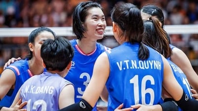 Moment historique pour l'équipe féminine de volley-ball du Vietnam lors d'un tournoi mondial