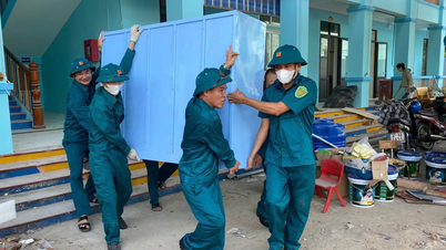 Many schools in Nghe An postpone school opening due to storm No. 5