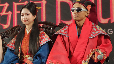 Lam Thanh My y Huu Vi recrean una "boda" tradicional