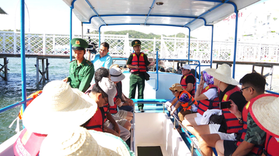 ប៉ុស្តិ៍ឆ្មាំព្រំដែន Vinh Hai៖ ផ្តោតលើការធានាសុវត្ថិភាពនៅតំបន់ទេសចរណ៍