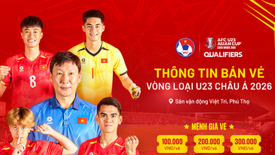 Vé xem U23 Việt Nam tại Vòng loại Giải Vô địch U23 châu Á giá cao nhất 300.000 đồng