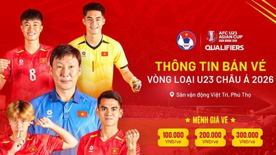 ចង់ឱ្យកីឡដ្ឋាន Viet Tri ក្លាយជាភ្លើងឆេះ ជួយ U.23 វៀតណាមទៅអាស៊ី៖ ទិញសំបុត្រថោកណាស់!