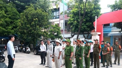 ホアクオン卸売市場地区における都市秩序の確保