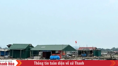 Xã Tiên Trang hỗ trợ người dân gia cố lồng bè nuôi cá