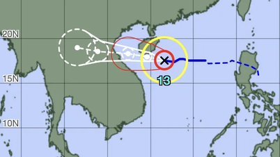 국제 기상청, 태풍 가지키에 대한 예보