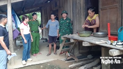 ឃុំជាច្រើននៅតំបន់ខ្ពង់រាប Nghe An បានប្រមូលផ្តុំភូមិ និងភូមិជាបន្ទាន់ ដើម្បីរៀបចំផែនការជម្លៀសប្រជាជន ដើម្បីឆ្លើយតបនឹងព្យុះទី៥។