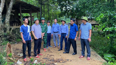 Vérification des travaux de prévention des tempêtes n° 5 dans la commune de Dakrong