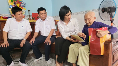 Phó Chủ tịch UBND tỉnh Nguyễn Thị Thanh Lịch thăm, tặng quà các gia đình chính sách