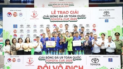 U9 Viet Hung Thanh Hoa បានឈ្នះជើងឯកបន្ទាប់ពីការប្រកួតចុងក្រោយដ៏គួរឱ្យភ្ញាក់ផ្អើល