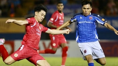 Latest V-League rankings: CAHN Club in top 2, 'shocked' with Ninh Binh's position