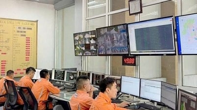 반베 수력발전소를 직접 지휘하는 전력발전공사 1의 리더들은 5호 폭풍에 적극적으로 대응하여 하류 지역의 안전을 확보했습니다.