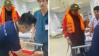 嵐を耐え、脳損傷を負った少女を救急室へ搬送