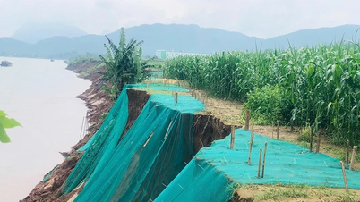 Sạt lở tại xã Tu Vũ đang diễn biến phức tạp