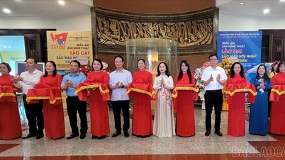 បើកការតាំងពិព័រណ៌ថតរូបសិល្បៈ “ឡៅ កៃ - ពណ៌នៃសមាហរណកម្ម និងការអភិវឌ្ឍន៍”
