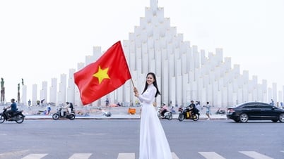 Rộ trào lưu check-in tháp Tam Thắng ở Vũng Tàu mừng Quốc khánh 2.9
