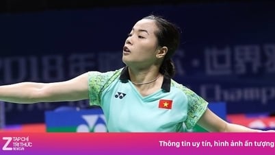 Thuy Linh បាន​យក​ឈ្នះ​កីឡាករ​វាយ​កូន​បាល់​ថៃ​ក្នុង​ព្រឹត្តិការណ៍​ជើងឯក​ពិភពលោក