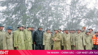 Live TRỰC TIẾP: Toàn cảnh công tác ứng phó bão số 5 ở Hà Tĩnh