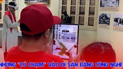 Những “cú chạm” vào di sản bằng công nghệ