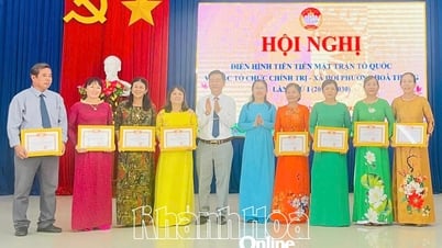 Hoa Thang Ward organisierte die erste fortgeschrittene typische Konferenz, Zeitraum 2025-2030