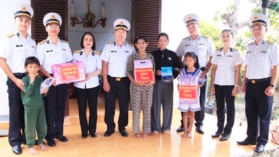 กองพันที่ 162 มอบของขวัญและให้กำลังใจลูกทูนหัวสำหรับปีการศึกษาใหม่
