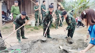 Casas de amor entre el Ejército y el Pueblo