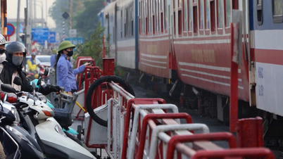 รถไฟไปใจกลางเมืองฮานอยหยุดให้บริการในช่วงเฉลิมฉลองวันชาติ