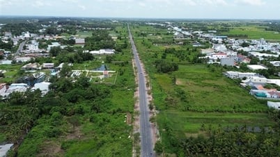Cận cảnh tuyến đường số 1 bị thanh tra ở Vĩnh Long