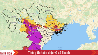 Cảnh báo rủi ro thiên tai do lũ quét, sạt lở cấp độ 2 tại Thanh Hóa