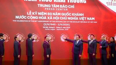 Opening of the Press Center for the 80th Anniversary of National Day