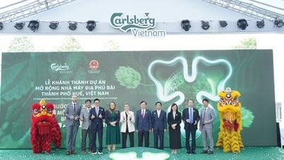 Carlsberg Vietnam inaugure l'extension de la brasserie Phu Bai