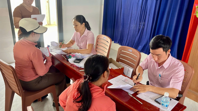 La Banque des politiques sociales de Cam Ranh déploie un système de règlement et de classification des dettes dans le quartier de Cam Linh