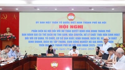 ហាណូយ៖ ការបង្កើនតម្លៃសម្រាប់ការប្រមូល និងព្យាបាលសំណល់រឹងក្នុងស្រុកត្រូវតែផ្សារភ្ជាប់ជាមួយនឹងការកែលម្អបរិស្ថាន