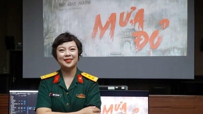 Le moment où le lieutenant-colonel Dang Thai Huyen dans le film « Red Rain » s'est permis de pleurer