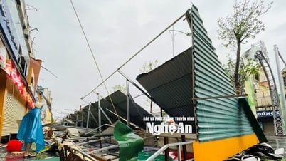 Chaos à Nghe An après le passage de la tempête numéro 5