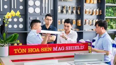 ដំបូលប្រក់ស័ង្កសី HOA SEN MAG ធន់ខ្ពស់ អាចប្រើបាននៅប្រព័ន្ធផ្ទះ HOA SEN HOME