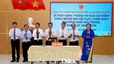 Hội Cựu chiến binh phường Nam Nha Trang phát động Tháng thi đua cao điểm