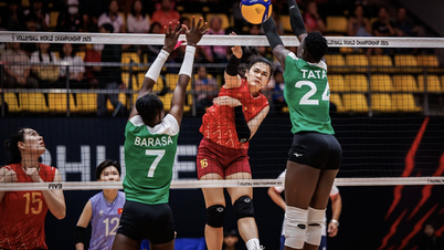 Vietnamesische Mannschaft verliert gegen Afrikameisterin im Volleyball