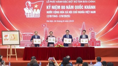 แสตมป์ชุดพิเศษฉลองครบรอบ 80 ปีวันชาติเวียดนาม