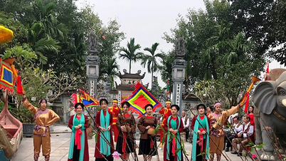 Bewahrung der traditionellen kulturellen Schönheit des Tong Goi Boat Singing Festival