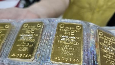Цена на золото сегодня, 27 августа 2025 г.: внутренняя цена на золото пробила пик, достигнув 128 млн донгов за таэль.