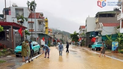 Khắc phục ngập lụt do mưa lớn tại một số địa phương trong tỉnh