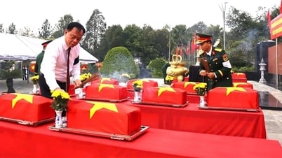 Đồng Nai trang trọng an táng 30 hài cốt liệt sĩ