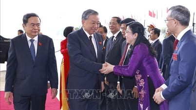 เลขาธิการใหญ่โตลัมพบปะสมาชิกสภานิติบัญญัติแห่งชาติหลายรุ่น