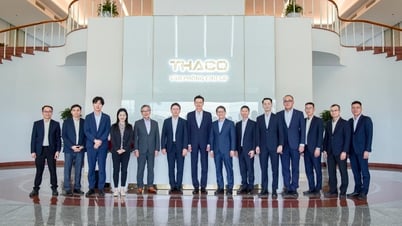 Führungskräfte der Mazda Group besuchen und arbeiten bei THACO AUTO