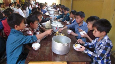 Dự kiến hỗ trợ bữa ăn trưa học sinh xã biên giới đất liền cao nhất 450.000 đồng/tháng