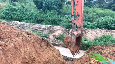 Quang Ngai: Nivelación arbitraria de tierras, invasión de arroyos, lo que provoca inundaciones en la Carretera Nacional 24